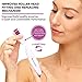 Derma Roller Kit 0.25mm Microneedle Roller For Face and Body + EXTRA Replacement Head 600 Titanium Needles .25mm Micro Needle Length Dermaroller Tool - Skin Care Facial Rollers - Microneedling Set