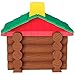 Hallmark 1595QXI1392 Hasbro Lincoln Logs Keepsake Christmas Ornaments