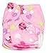 Newborn Cloth Diaper 6-Pack Covers With Inserts (Girl)