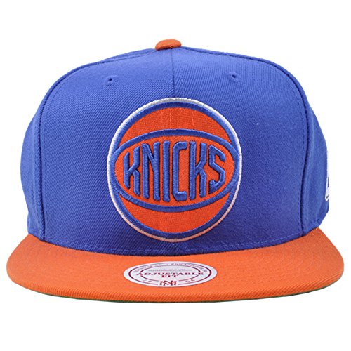 Mitchell & Ness Adjustable Basketball Snapback Cap - NBA Flat Bill Baseball Hat