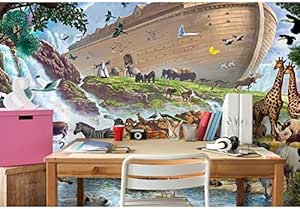 Rollo De Papel Tapiz 3D Iluminado Por El Sol Caballo Blanco Decoración