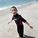 Realon Kids Wetsuit 3mm Premium Neoprene Youth for Girls and Boys Surfing Swimming XSPAN Full Back Zip Spring Suit