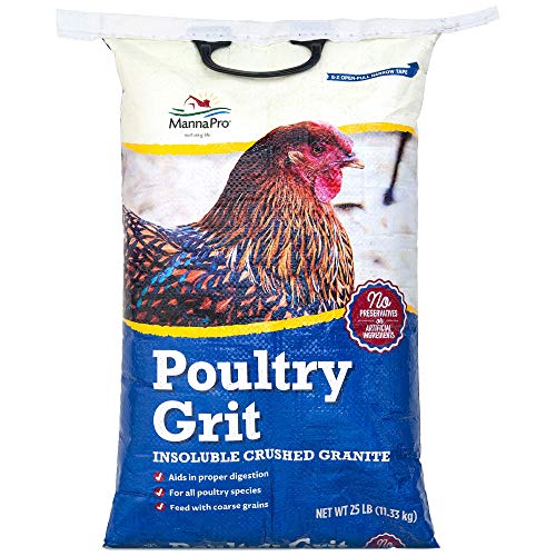 Manna Pro Chicken Supplies Chicken Grit, Grit for Chicken Food 25
