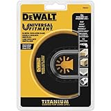 DEWALT Oscillating Tool Blade, Titanium, Flush Cut (DWA4213)