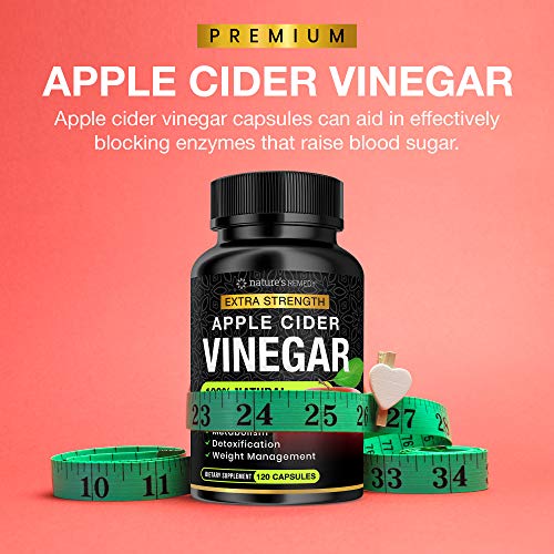 image for Natures Distribution 100% Natural Raw Apple Cider Vinegar Capsules (15