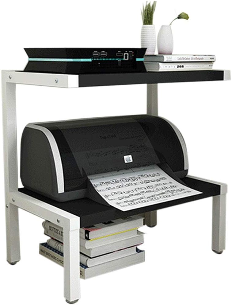 Estante De Impresora Almacenamiento De Impresora De Dos Capas Copia De