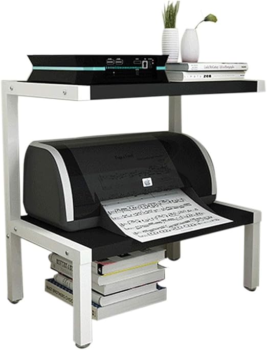 Estante De Impresora Almacenamiento De Impresora De Dos Capas Copia De