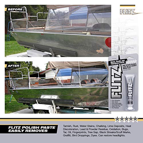 Flitz MultiPurpose Polish and Cleaner Paste for Metal, Plastic