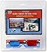 Plastic 3D Glasses – The Original Pro-X Anaglyph 3D Glasses. Includes a Bonus Virtual Tours National Park 3D Bookletthumb 2