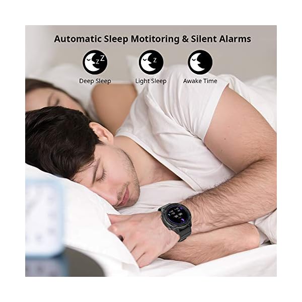 Blackview Smart Watch, X5 Fitness Tracker Heart Rate Monitor Watch, IP68 Waterproof Sport Smart Watch for Men Women, 1.3…