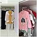 Sumnacon Wall Mounted Clothes Hanger Rack, Stainless Steel Garment Hooks Swing Arm Holder, Space Saver Coat Robe Storage Organizer Laundry Room Bedrooms, Clothing Drying Rack 5 Hooks