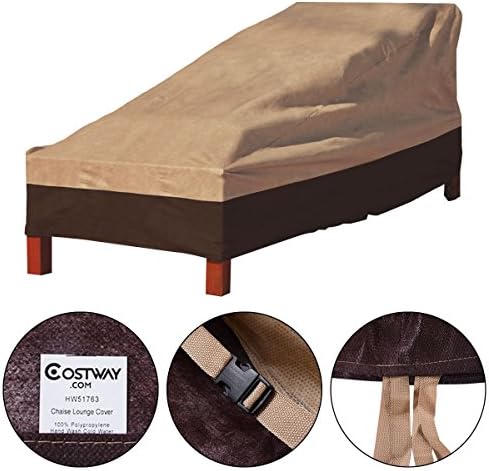 Waterproof Outdoor Patio Chaise Lounge Chair Furniture Cover Protection