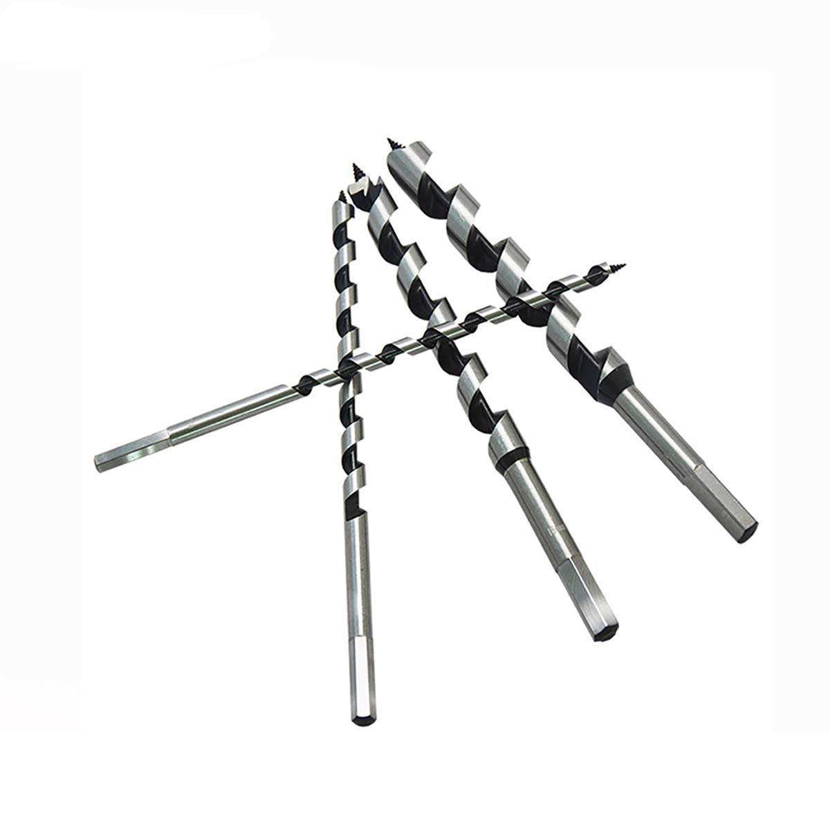 18 * 230mm Hexagonal Auger Bit Wood Drill Bit Carbon Steel Spiral Hole Cutter Woodworking Tool