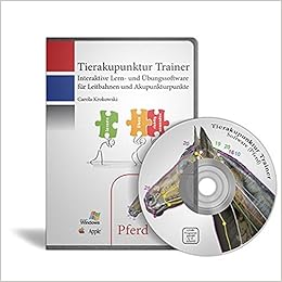 Lernsoftware Akupunkturpunkte Pferd Interaktive Ubungssoftware Amazon De Carola Krokowski Bucher