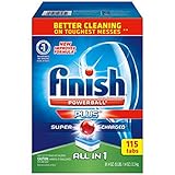 Finish® All-In-One Dishwasher Detergent Powerball Tabs 115ct