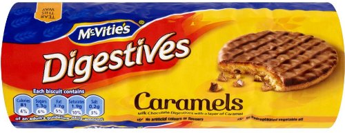 Mcvities Milk Chocolate & Caramel Digestives 300g (Pack of 2)