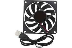 USB Fan Small Tabletop High Heat Dissipation Cooling Cooler 8Cm 80Mm X 80Mm X10 Mm Dc 5V Cooler Cooling Fan Laptop Fan Game M