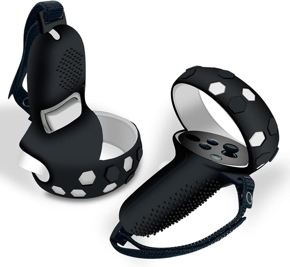 Dawafit VR Handle Silicone Cover for VR Controllers Grips Strap Accessories