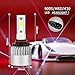 9005/HB3/9145/H10 LED Headlight Bulbs, ONEWELL 60W 6000K 6000LM Extremely Bright Xenon White-Advanced COB Chips High Beam/Fog Light Bulbs Conversion Kit, 2-YEAR WARRANTY(Pack of 2)