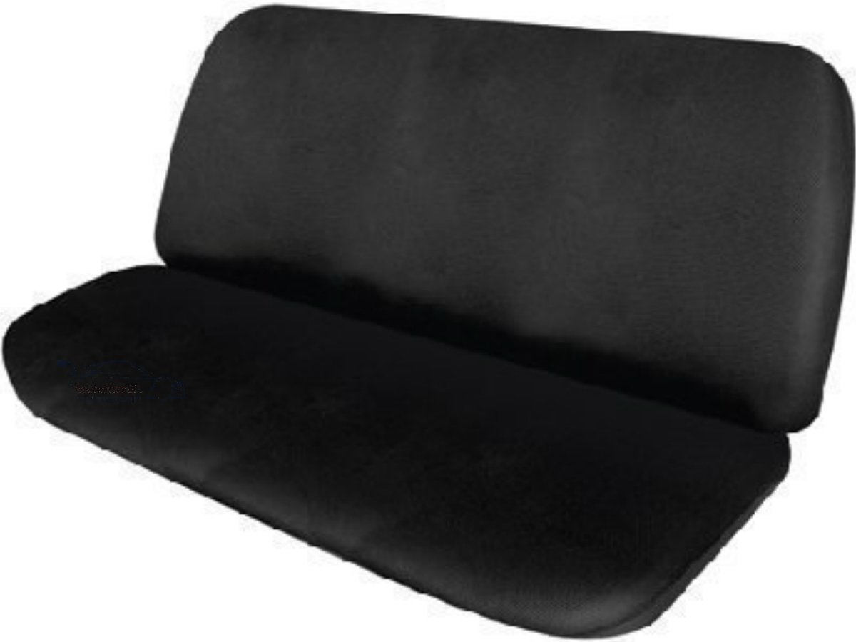 Xtremeauto® Waterproof Car Front/Rear Seat Covers Tear Resistant Fabric in Black (Rear Black)