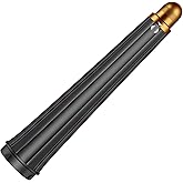 20-36mm/0.78-1.4" Hair Conical Long Barrel Attachment for Dyson Airwrap HS01/05/08, Adjustable Bidirectional Auto-Wrap Curling, for Bouncy Curls or Waves, Gold
