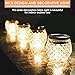 Nekepy Solar Powered Lights, Solar Table Lights, Outdoor&Indoor Waterproof Led Night Light for Bedroom Yard Patio Decorations, 4 Pack