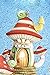 creative Kreations Ceramics Mushroom Snail Shack Fairy House 8