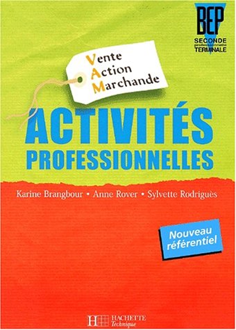Activités professionnelles