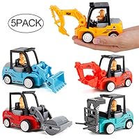BFYWB Toys for 2-6 Year Old Boys Girls, Construction Sand Toys Trucks Pull Back Car for Kids Toddlers Infant Toys for 3-5 Year Old Boys Christmas Gifts for 2-6 Year Old Girls Boys (Random Color)
