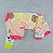 Fitwarm Sweet Donut Dog Pajamas, Cute Dog Clothes for Small Dogs Girl, Pet Onesie Clothing, 100% Breathable Cotton, Pink, XXL