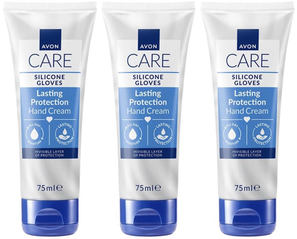 Avon Care Silicone Glove Protective Hand Cream - Pack of 3
