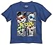 Disney Little Boys' Mickey Mouse, Donald Duck, Goofy and Pluto T-Shirt, Light Navy, 7