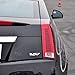 TK-KLZ for Cadillac 3D Metal High Performance Engine V Logo Car Side Fender Rear Trunk Emblem Badge Decals sticker for Cadillac SRX XTS ATS CTS CTS EXT ATS-L COUPE Hybrid ESCALADE Decoration
