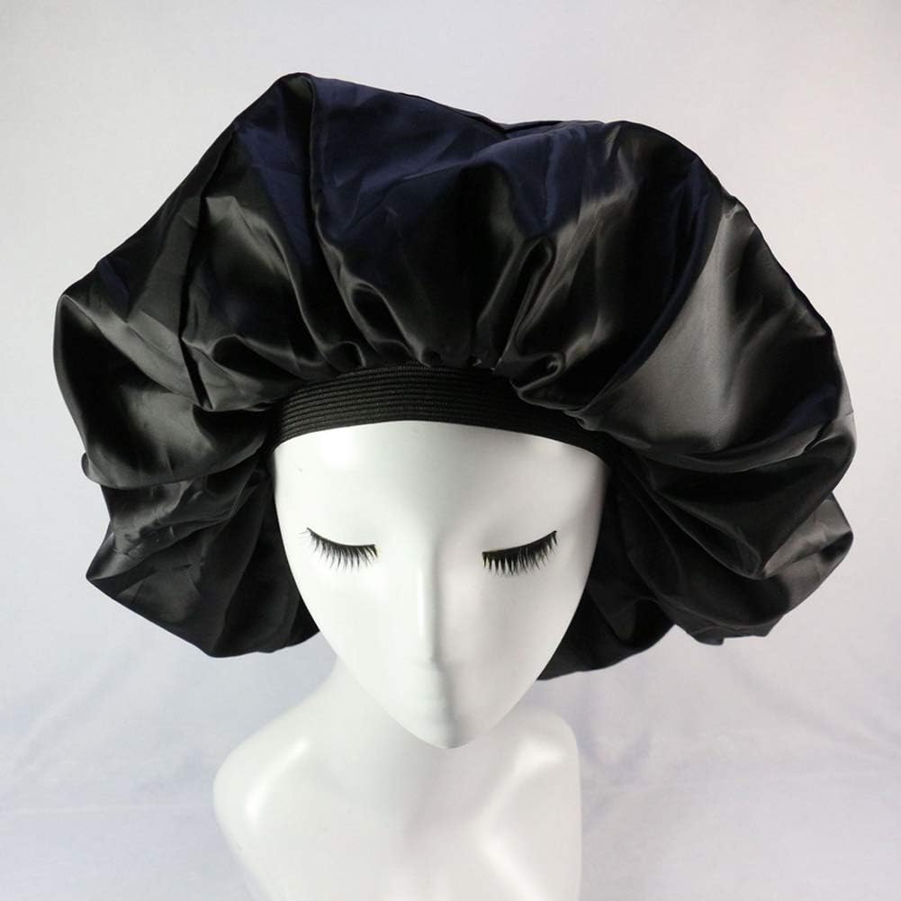 Cofano per capelli da donna in raso per dormire Cura dei capelli Cofani