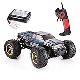 GPTOYS S911 RC Monster Truck 1/12 Scale Supersonic Explorer Remote Control Car for Kids and Adults 2 - Wheel Driven Racing Truggy Waterproof 2.4GHz 2WD Electric Off Road Vehicle 42km/h High Speed