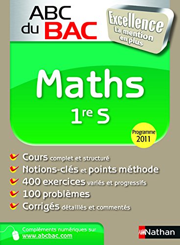 ABC du BAC Excellence Maths 1re S