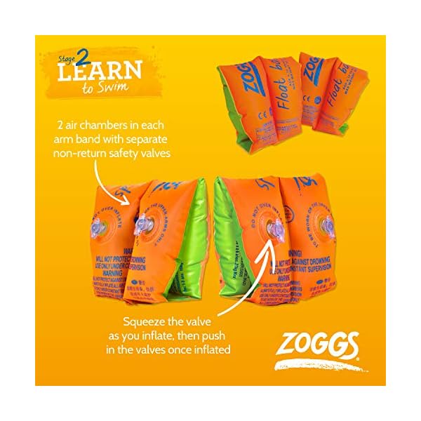 Zoggs-Swimming-Aid-Childrens-Float-Arm-Bands Zoggs Swimming Aid Children's Float Arm Bands