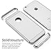RANVOO [Clip-ON] iPhone 6s/6 Case, 3-Piece Ultra Slim Hard Case, Silver