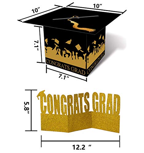 1 Grad+Cap+Card+Box+Centerpiece