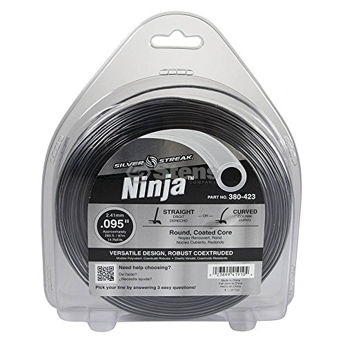 Stens 380-423 Silver Streak Ninja Trimmer Line, 0.095