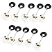 10 Pieces Fishing Tackle Multicolor Plastic Floater Bobber Stopper primary