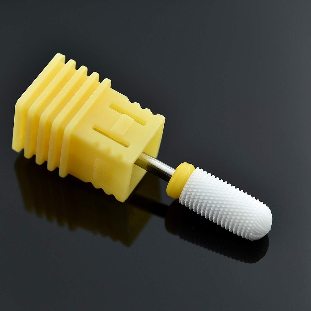 Rolabling Round Head Ceramic Nail Drill Bit For Electric Nail Drill Manicure Machine Accessories Tool (XF)