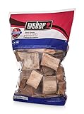 Weber 17148 Hickory Wood Chunks, 350 cu. in. (0.006 Cubic Meter), 4 lb