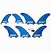 South Bay Board Co. SBBC - FCS Surfboard Fins - || Thruster & Quad Surf Fins || - Multiple Color Options Available