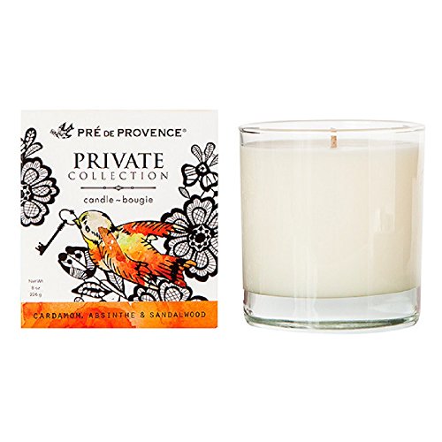 Pre de Provence Private Collection Fragrant Candle - Cardamom Absinthe