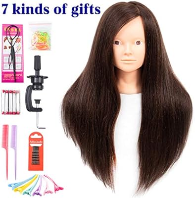 Mannequin Head With Human Hair 60 Straight Professional Bride