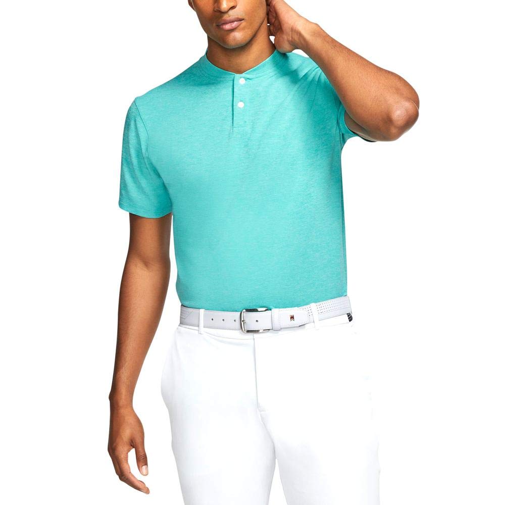 nike tiger woods collarless golf shirts