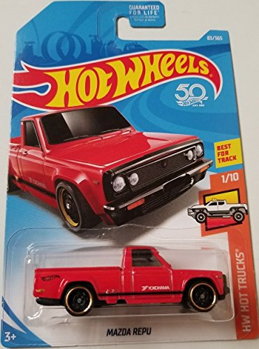 Hot Wheels 2018 50th Anniversary HW Hot Trucks Mazda Repu 83/365, Red