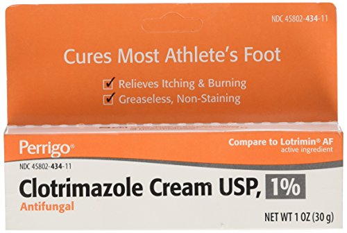 Clotrimazole Anti-Fungal Cream USP 1% by Generic Lotrimin – 1 Oz – Pack of 2