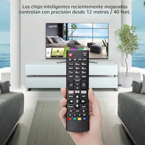 Universal for LG Smart TV Controller, Remote Control for All Original LG TV AKB75095308, with Batteries